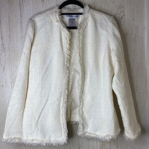 jessica howard vintage cream blazer